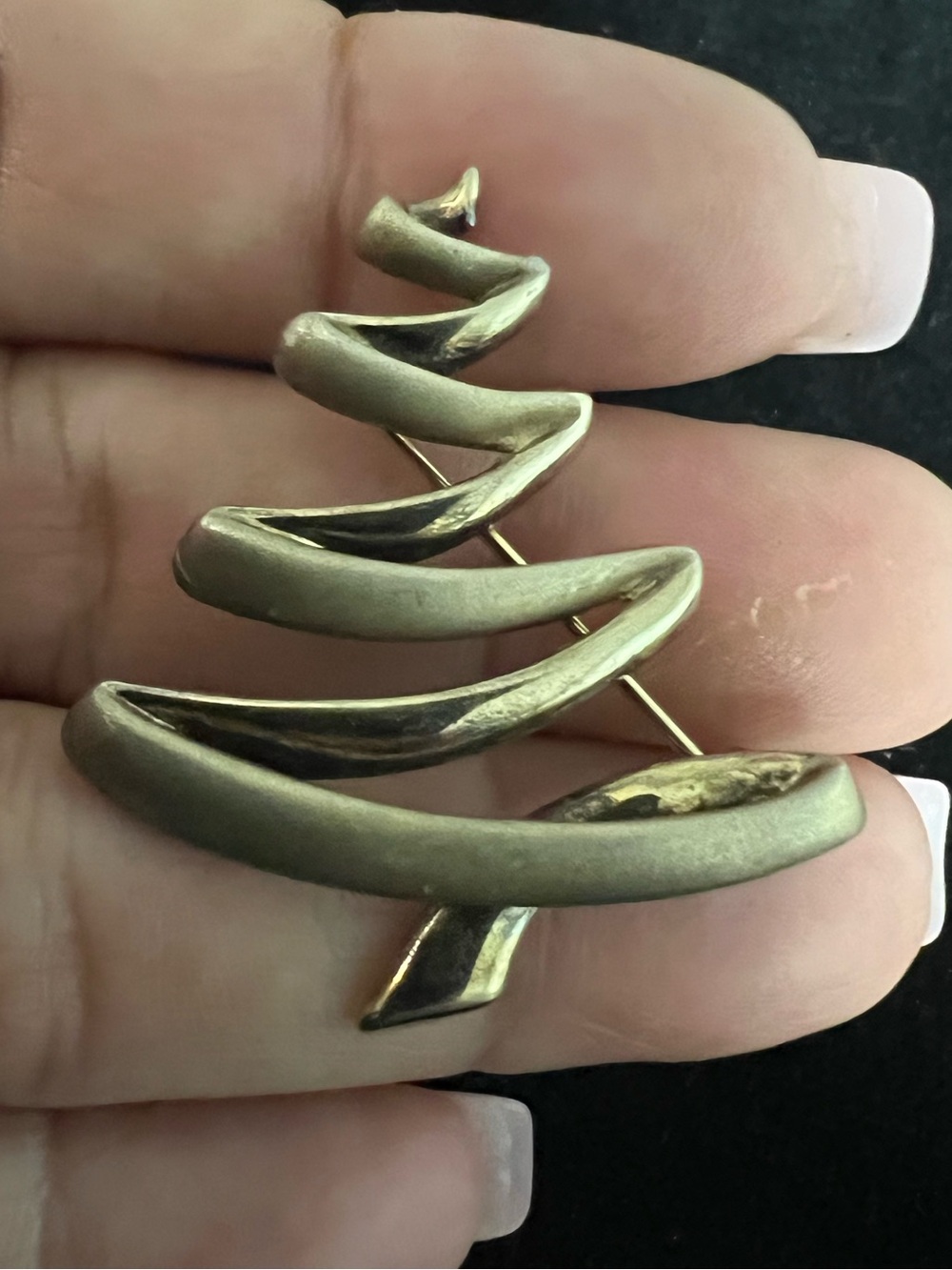 925 STERLING SILVER SIGNED “BAB,” PIN / BROOCH VINTAGE